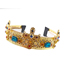 Fashion Gold Crown Diamond Jewel Pearl Headband