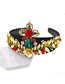 Fashion Black Flower Butterfly Headband