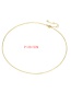 Fashion 42+8cm Rose Gold-30647 Stainless Steel Geometric Chain Necklace