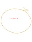 Fashion Gold Stainless Steel Necklace