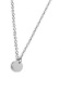 Fashion Rose Gold Stainless Steel Round Necklace
