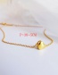 Fashion Gold Stainless Steel Necklace
