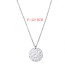Fashion Gold Stainless Steel Round Necklace