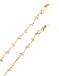 Gold Glasses Chain Necklace