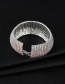 Fashion Silver 11 Rows Of Full Diamond Bracelets