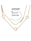 Fashion Gold Diamond Necklace