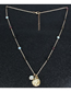 Fashion Color Crystal Shell Necklace