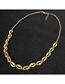 Fashion Gold Alloy Shell Necklace