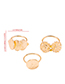 Fashion Gold Alloy Gold Ring Set