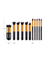 Fashion Black 10 Packs Of Five Big Five Small Makeup Brushes