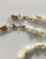 Fashion White Small Conch Anti-skid Glasses Chain