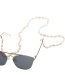 Fashion Black Plus White Small Conch Anti-skid Glasses Chain