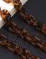 Fashion Leopard Resin Acrylic Anti-skid Glasses Chain
