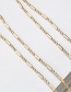 Fashion Gold Metal Non-slip Glasses Chain