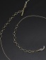 Fashion Gold Non-slip Metal Eyeglass Chain