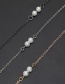 Fashion Silver Color-protection Pearl Chain