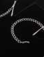 Fashion Silver Color-protected Thick Chain Metal Glasses Chain