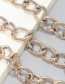 Fashion Gold Color-protected Thick Chain Metal Glasses Chain