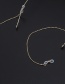 Fashion Silver Color-protection Beaded Chain Leopard-slip Anti-slip Glasses Chain