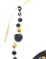 Fashion Black Beads Acrylic Chain