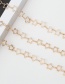 Fashion Gold Copper Star Chain Glasses Chain