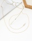 Fashion Gold Artificial Pearl Non-slip Glasses Chain
