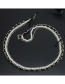 Fashion Gold Non-slip Metal Multilayer Tassel Pearl Glasses Chain