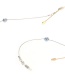 Fashion Silver Pearl Chain Glasses Chain