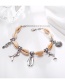 Fashion Silver Dolphin Fishtail Shell Anklet
