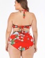 Fashion Red Big Cup Swimsuit