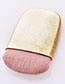 Fashion Frosted Gold Single Flat Head Makeup Brush