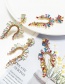 Fashion Color Flower Stud Earrings