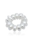Fashion White Geometric Shaped Pearl Elastic Ring