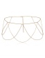 Fashion Gold Geometric Chain Tassel Waist Chain