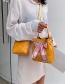 Fashion Yellow Bow Tie Shoulder Bag