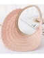 Fashion Pink Hoop Lace Top Hat