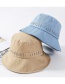Fashion Yellow Embroidered Letter Stitching Cap