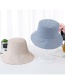 Fashion Blue Double-sided Visor Fisherman Hat