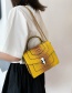 Fashion Yellow Square Shape Bags