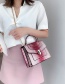Fashion Pink Square Shape Bags