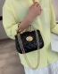 Fashion Yellow Ring Chain Shoulder Messenger Handbag