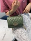 Fashion Green Grids Pattern Bag