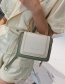 Fashion Creamy-white Contrast Stitching Shoulder-slung Tote