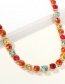 Fashion Colorful Diamond Alloy Diamond Necklace