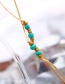 Fashion Gold Beaded Beaded Anklet