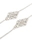 Fashion Silver Openwork Carved Necklace Glasses Chain Dual Purpose