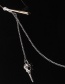 Fashion Silver Non-slip Metal Hollow Bird's Eyeglasses Chain