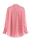 Fashion Pink Polka Dot Shirt