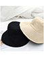 Fashion Black + Blue And White Stripes Double-sided Fisherman Hat