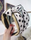 Fashion Yellow Polka Dot Contrast Knotted Wide-brimmed Headband
